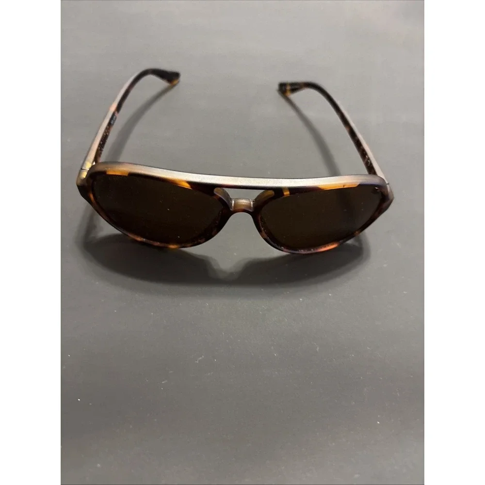 Electric Elsinore Polarized Sunglasses Retro Aviator Tortoise Bronze Tint Italy